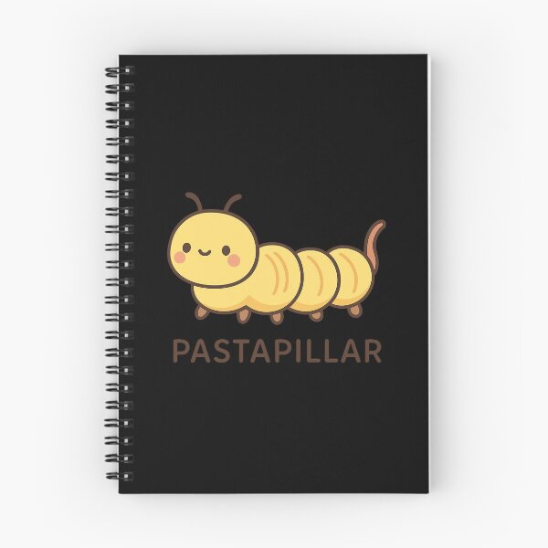 Aperçu de l'œuvre Pastapillar — Chenille Kawaii en pâtes créée et vendue par Dream Machine.