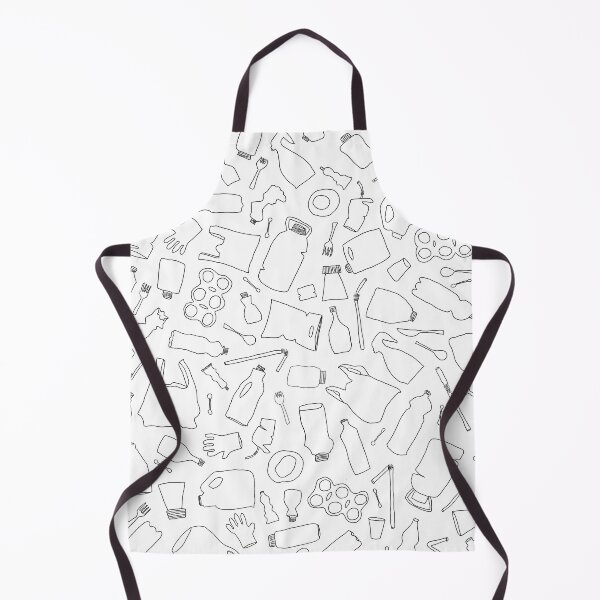 Item preview, Plastic Trash Pattern – Ocean Pollution Awareness Design designed and sold by QueenTide.