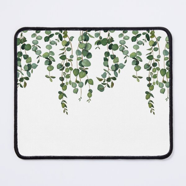 Item preview, Eucalyptus Botanical Design – Minimalist Greenery Pattern for Bedding, Shower Curtains & Home Decor designed and sold by Wild Paws and Pine Co. ©.