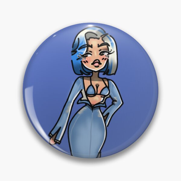 Artikelvorschau, Cardi B - Jeanskleid (Blauer Ombré) entworfen und verkauft von cardiisshook.