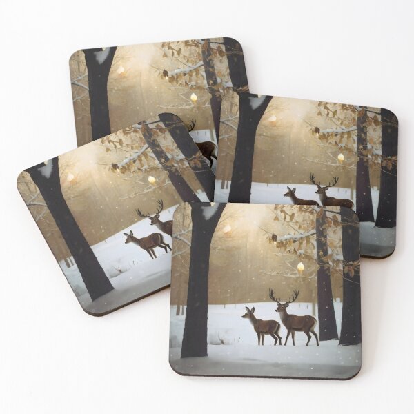 Item preview, Peaceful Winter Forest designed and sold by PrintBLAIDE.