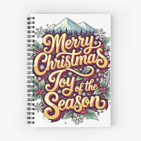 Item preview, Colorful Merry Christmas Typography – Festive Reindeer & Floral Holiday Design designed and sold by Sweet Dreams & Fantasia.