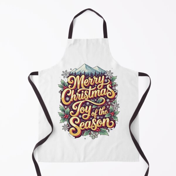 Item preview, Colorful Merry Christmas Typography – Festive Reindeer & Floral Holiday Design designed and sold by Sweet Dreams & Fantasia.