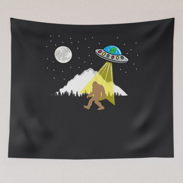 Item preview, Bigfoot UFO - Alien sasquatch designed and sold by melsens.