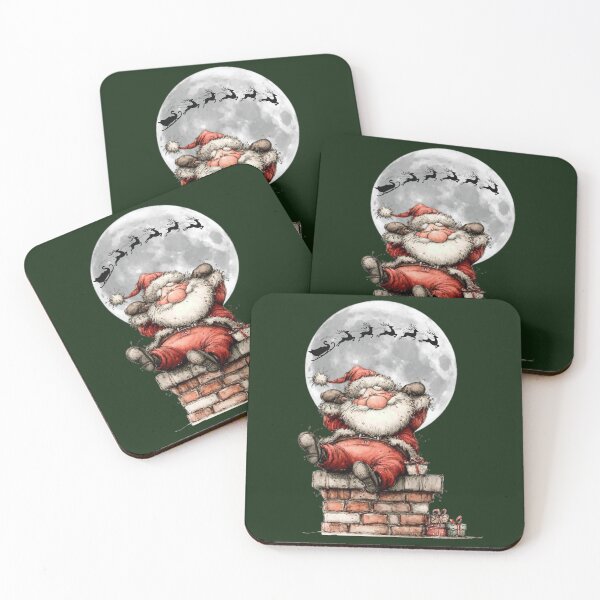 Item preview, Santa Stuck in the Chimney Again designed and sold by Szpaku desart .