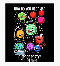 Nerdy Science Photographic Print