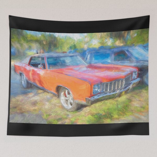 Item preview, 1972 Orange Monte Carlo Custom X102 designed and sold by RichFrancoCars.