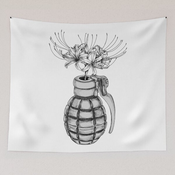 Item preview, Grenade of the Red Spider Lily designed and sold by Dark Design.