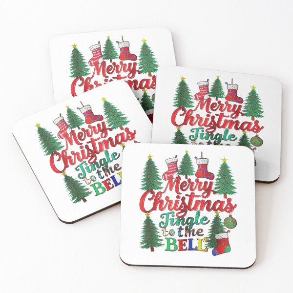 Item preview, Colorful Merry Christmas Typography – Festive Reindeer & Floral Holiday Design designed and sold by Sweet Dreams & Fantasia.