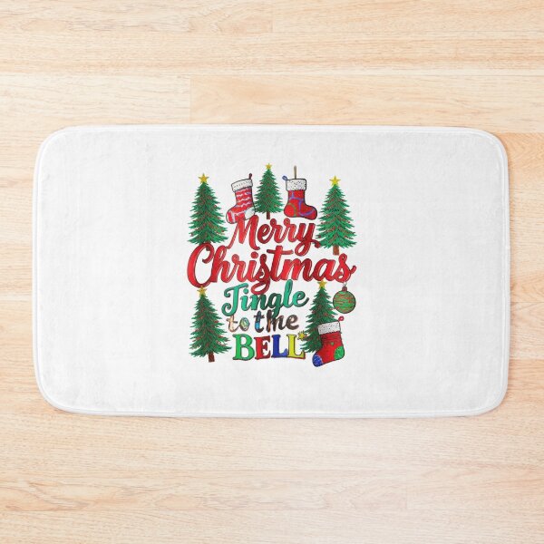 Item preview, Colorful Merry Christmas Typography – Festive Reindeer & Floral Holiday Design designed and sold by Sweet Dreams & Fantasia.