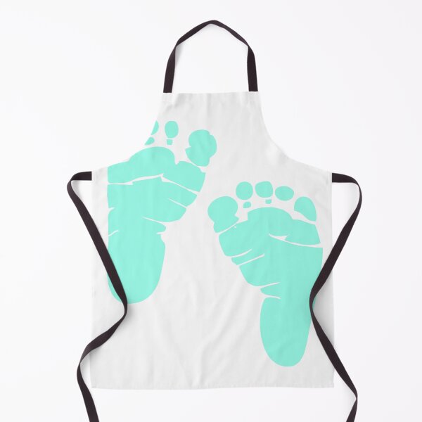 Item preview, Mint Green Baby Feet – Cute Minimalist Newborn Design designed and sold by Bure-NS.
