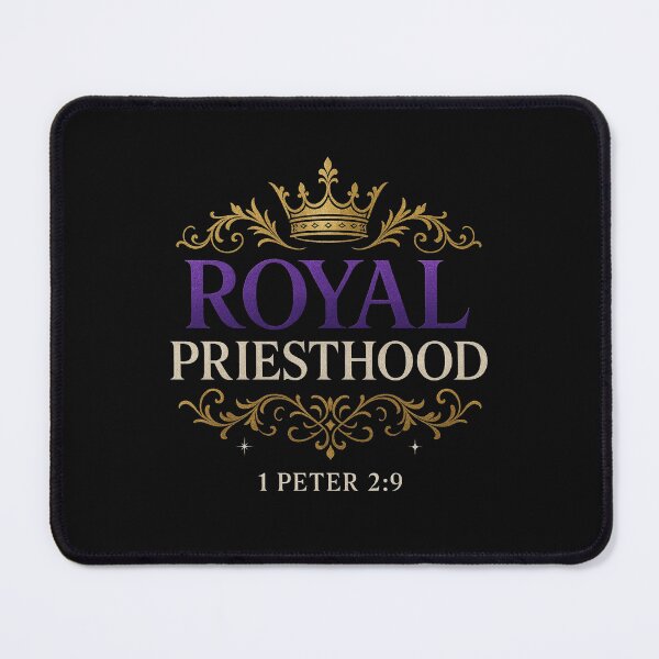 Item preview, Royal Priesthood – 1 Peter 2:9 | Christian Identity & Kingdom Design designed and sold by Faith In Black Designs.