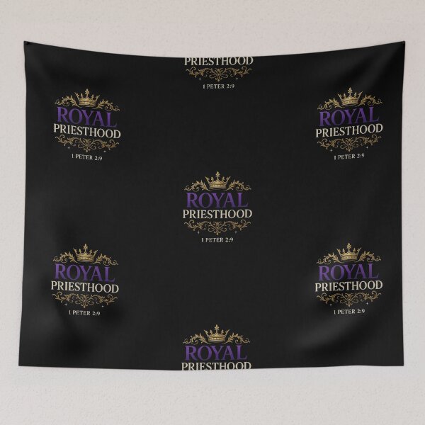 Item preview, Royal Priesthood – 1 Peter 2:9 | Christian Identity & Kingdom Design designed and sold by Faith In Black Designs.