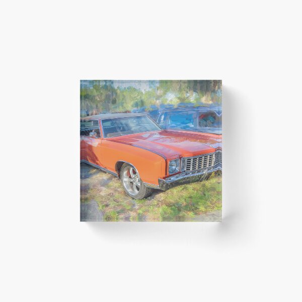 Item preview, 1972 Orange Monte Carlo Custom X104 designed and sold by RichFrancoCars.