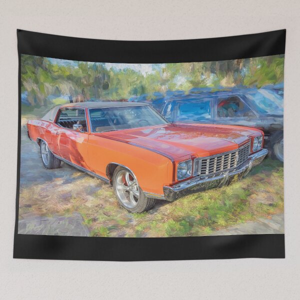 Item preview, 1972 Orange Monte Carlo Custom X104 designed and sold by RichFrancoCars.