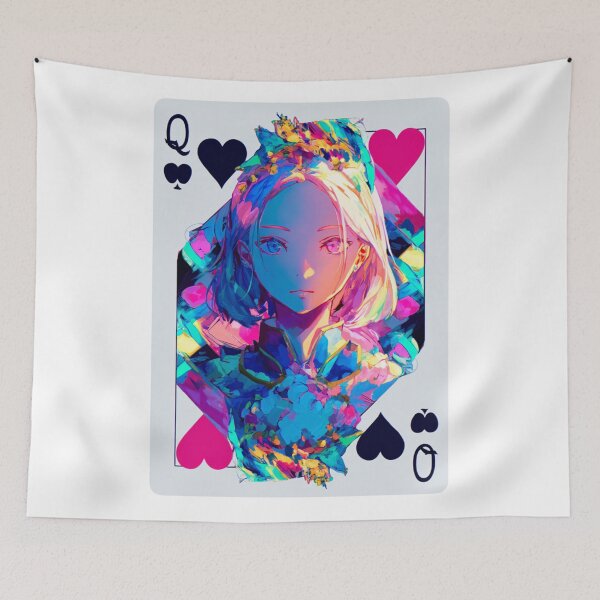 Item preview, Neon Queen of Hearts designed and sold by DuncanMaxStar .