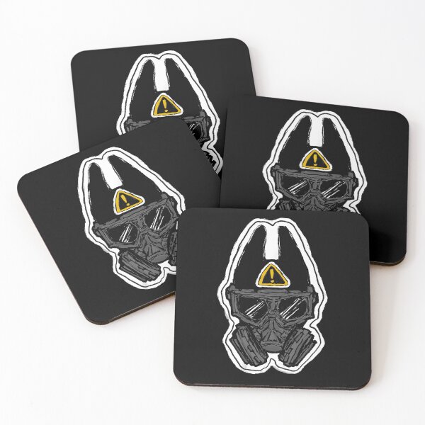 Item preview, Máscara de gas Hazard Devil designed and sold by opossumgutz art.
