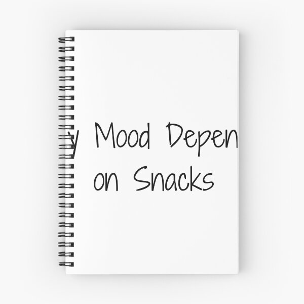 Item preview, My Mood Depends on Snacks designed and sold by Ninjacatoff.