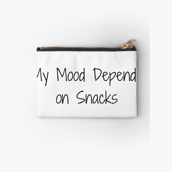 Item preview, My Mood Depends on Snacks designed and sold by Ninjacatoff.