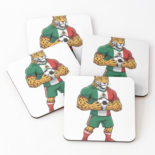 Item preview, Fierce Mexican Jaguar Football Mascot 2026 designed and sold by ArtByKatti.