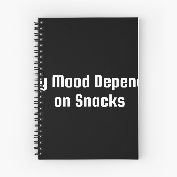 Item preview, My Mood Depends on Snacks designed and sold by Ninjacatoff.