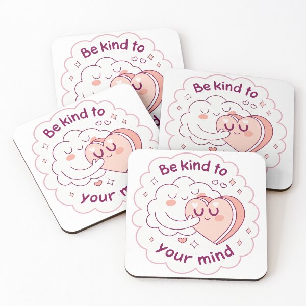 Item preview, Be Kind to Your Mind Sticker designed and sold by Art Club 99.