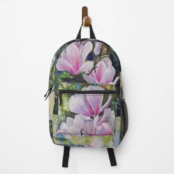 Item preview, Original Oil Painting Spring Magnolias designed and sold by LukianArtPrint.