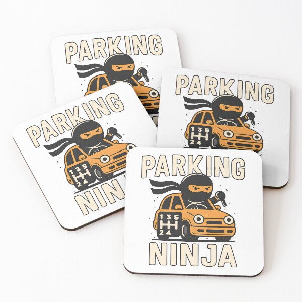 Item preview, Parking Ninja – Funny Driving Design for Car Lovers designed and sold by darkan1.