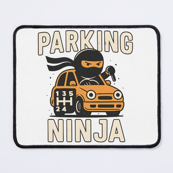 Item preview, Parking Ninja – Funny Driving Design for Car Lovers designed and sold by darkan1.