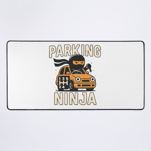 Item preview, Parking Ninja – Funny Driving Design for Car Lovers designed and sold by darkan1.
