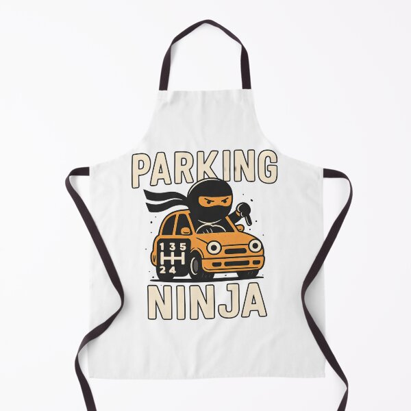 Item preview, Parking Ninja – Funny Driving Design for Car Lovers designed and sold by darkan1.
