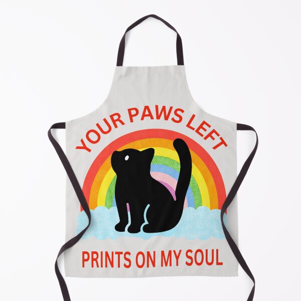 Item preview, Cat Lover Memorial Your Paws Left Print On My Soul Kitty designed and sold by erozzz.
