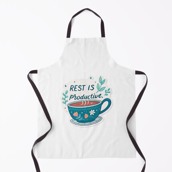 Item preview, Rest Is Productive Sticker – Self-Care & Motivation Kawaii Design designed and sold by Art Club 99.