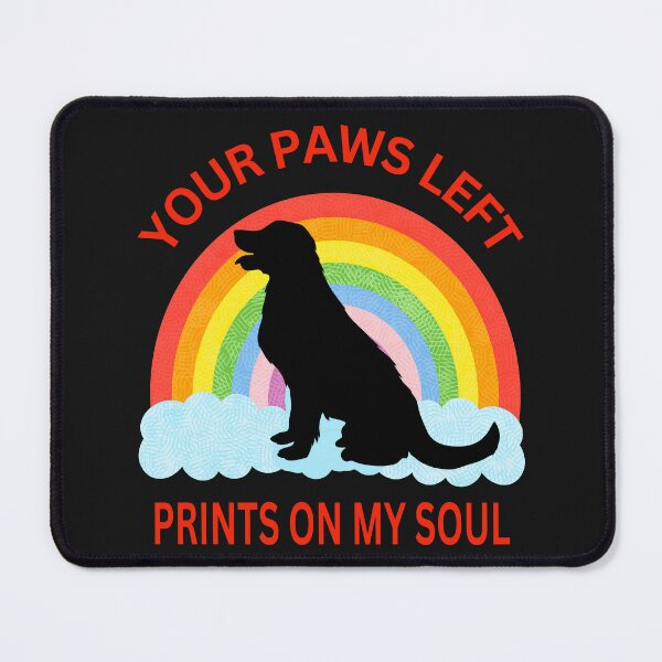 Item preview, Dog Lover Memorial Your Paws Left Prints On My Soul  Puppy designed and sold by erozzz.