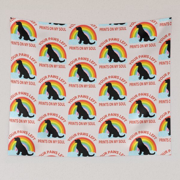 Item preview, Dog Lover Memorial Your Paws Left Prints On My Soul  Puppy designed and sold by erozzz.