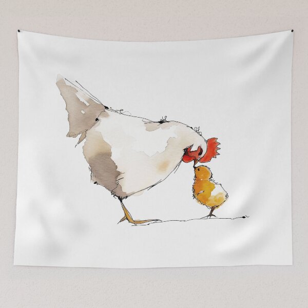 Item preview, Mother Hen and Chick designed and sold by Liededrom..