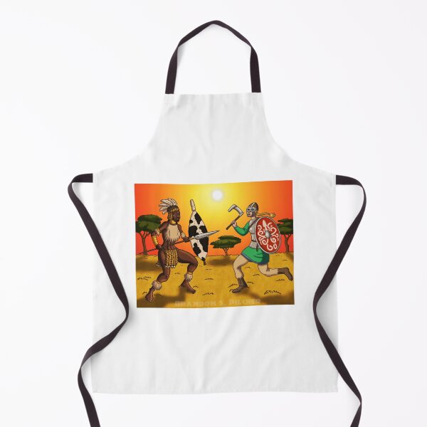 Item preview, Zulu versus Viking Woman designed and sold by Brandon Pilcher's Creative Adventures.