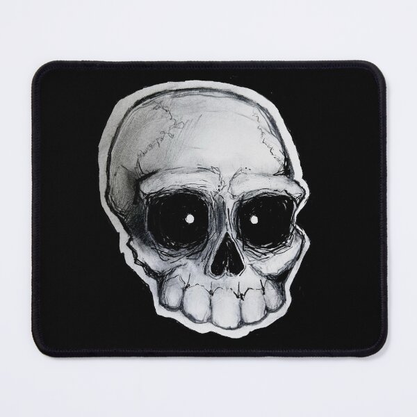 Item preview, Cartoon Style Skull designed and sold by opossumgutz art.
