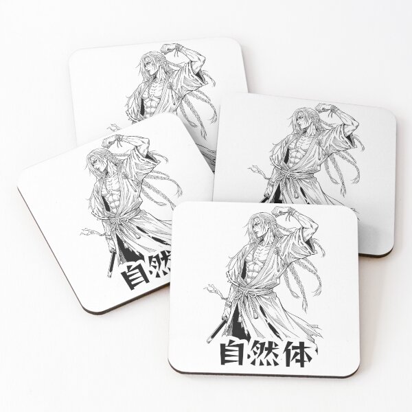 Item preview, Being Yourself 自然体 (Shizentai)Natural State of Being | Calm Samurai, Cool Samurai, Minimalist Manga Design designed and sold by Shigen16.