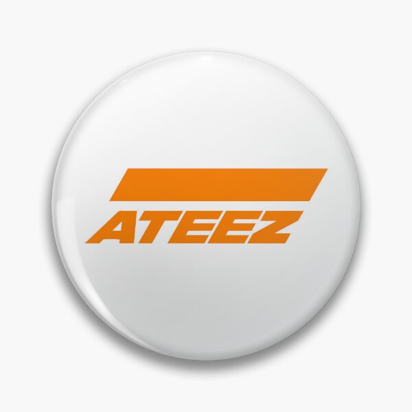Item preview, ATEEZ - Orange Slant Logo designed and sold by Jessie Slamwhorella.