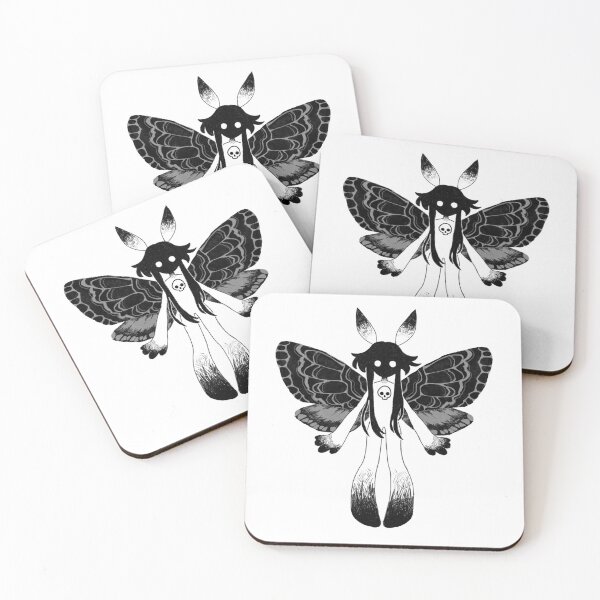 Item preview, Mothman? No, Mothgirl! designed and sold by opossumgutz art.