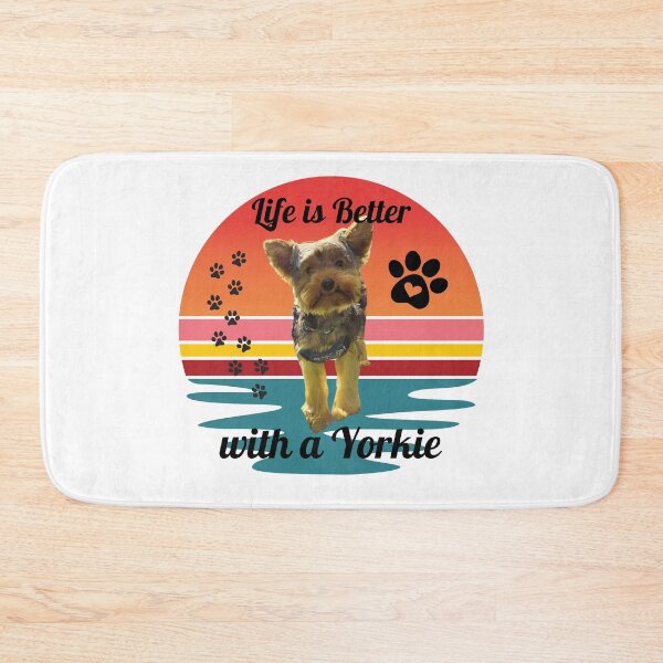 Item preview, Feel Good with a Yorkshire - Life is Better with a Yorkie - Transparent designed and sold by DigitalSkyfall.