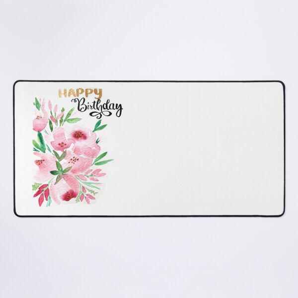Item preview, Happy Birthday Pink Bouquet  designed and sold by Praline Creative.