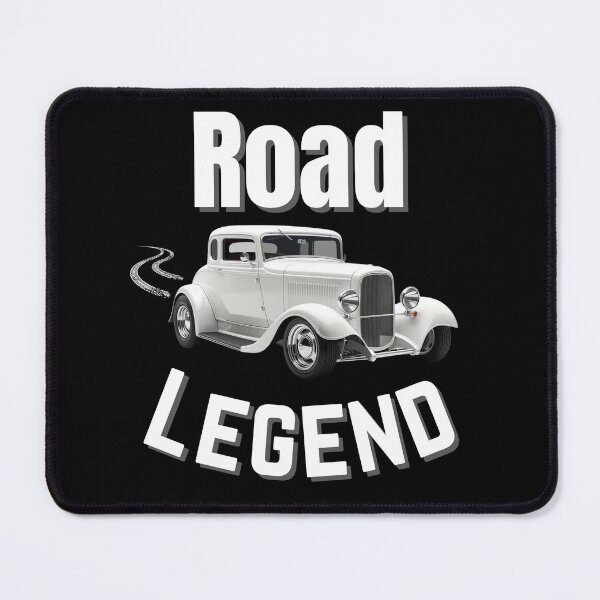 Item preview, Road Legend – 1932 Ford Deuce Coupe Hot Rod Burnout Design designed and sold by Fredster1966.
