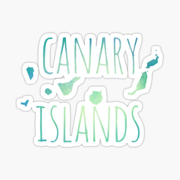 Islas Canarias Pegatina