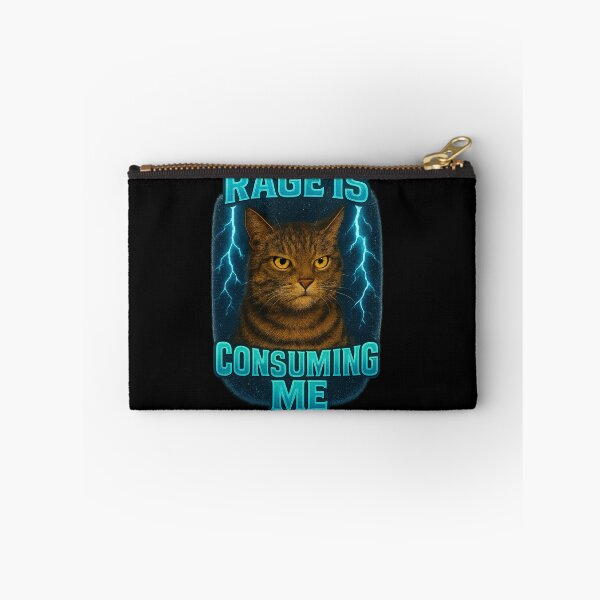 Item preview, Rage Consumes Me Funny cat designed and sold by IdealDo.