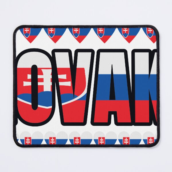 Item preview, Slovakia Flag Letters And Hearts designed and sold by TheIconSmith.