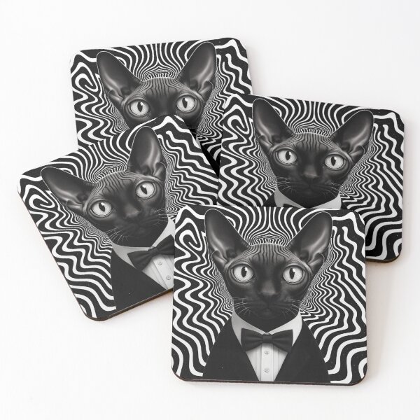 Item preview, Swirly Cat designed and sold by Cats and Other Things.