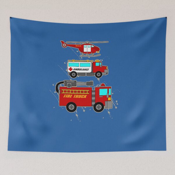 Item preview, EMS Fire Rescue Truck Helicopter designed and sold by melsens.