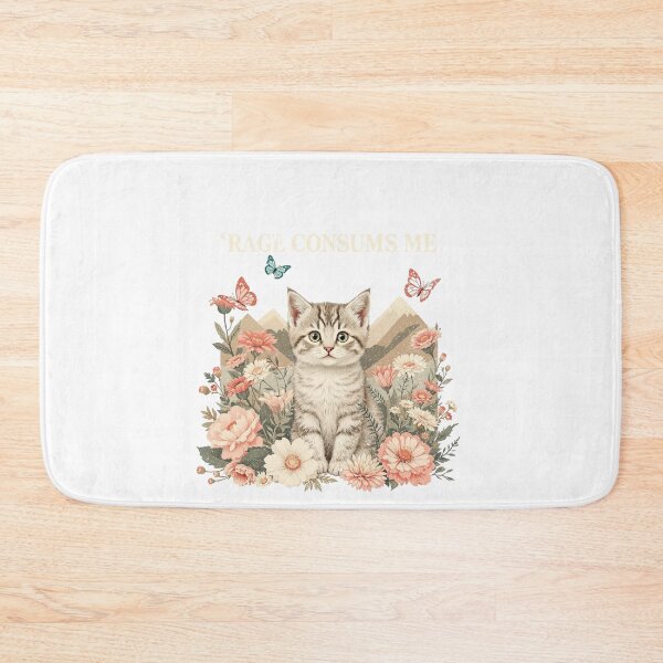 Item preview, Rage Consumes Me Funny cat designed and sold by IdealDo.